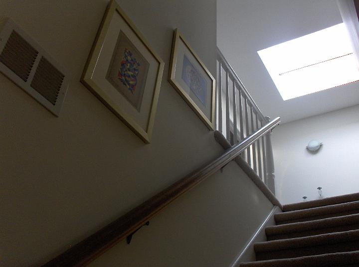 Stairway.JPG - Stairway with a skylight